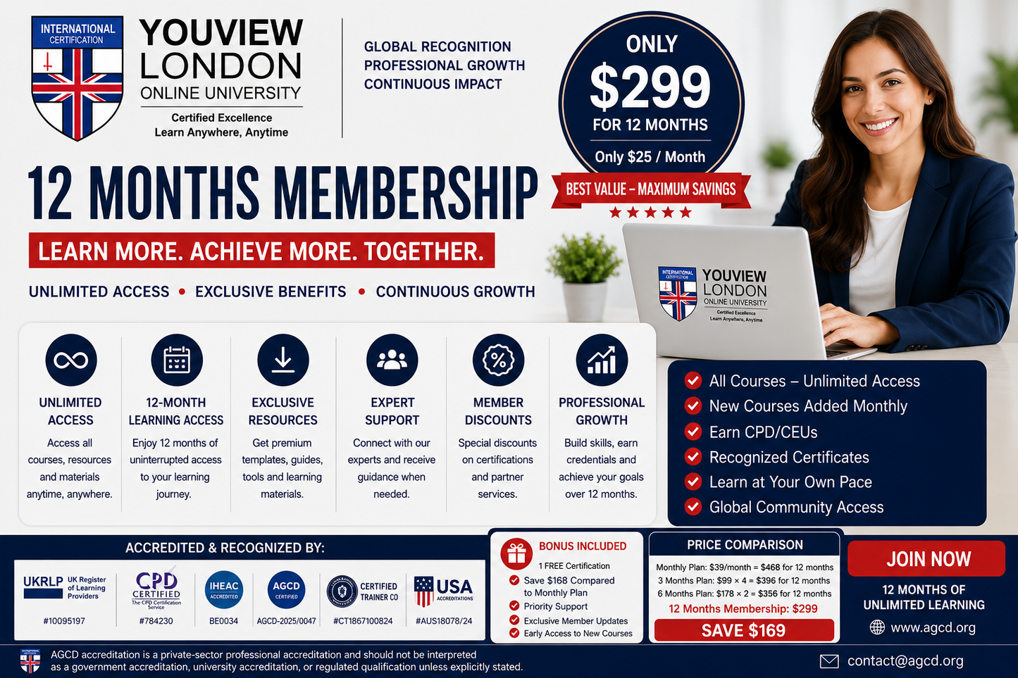 Choose Your Membership Plan | Unlimited access to all Youview Courses & Certificates