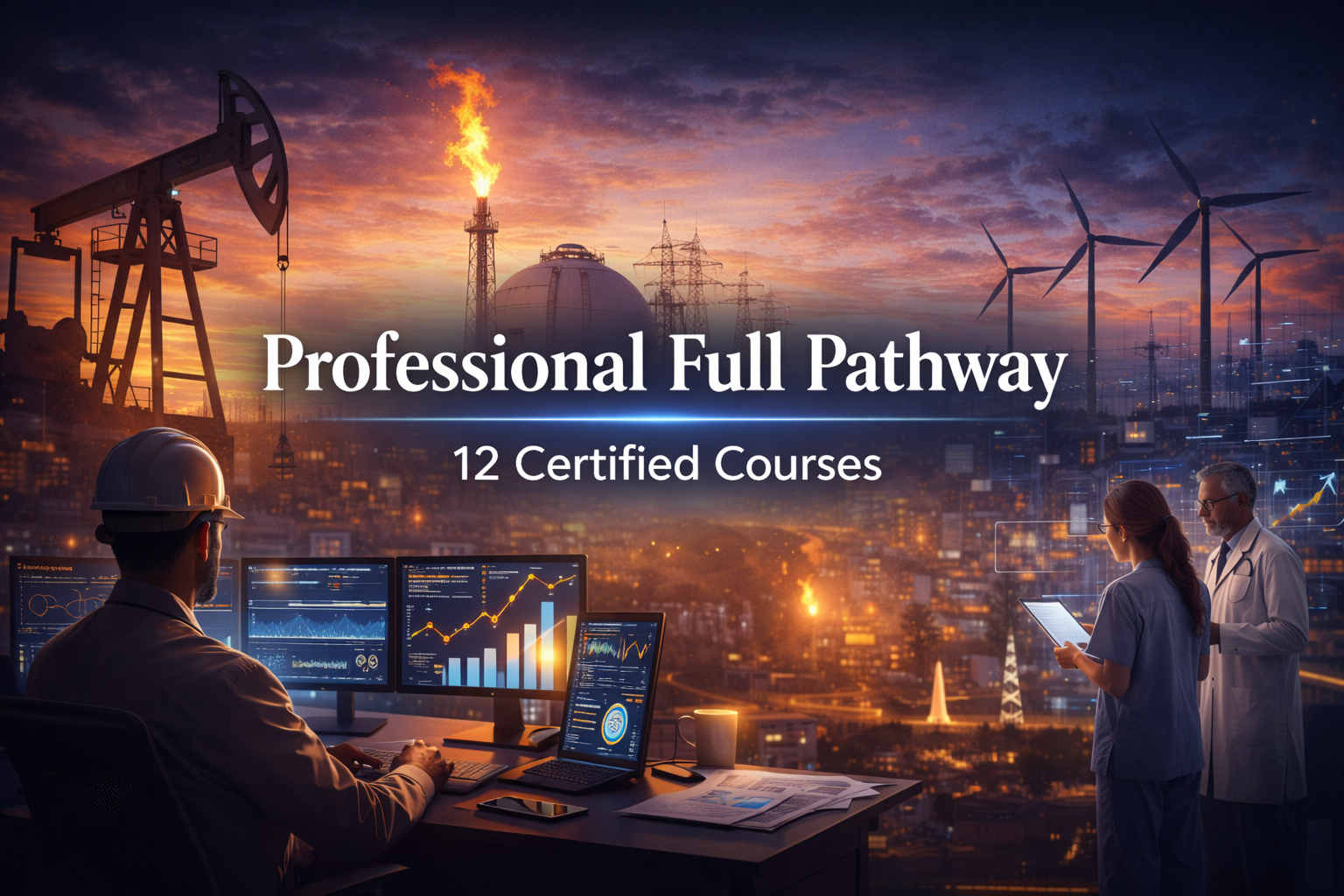 Oil, Gas & Energy Full Pathway - 12 Certified Courses – Youview Training