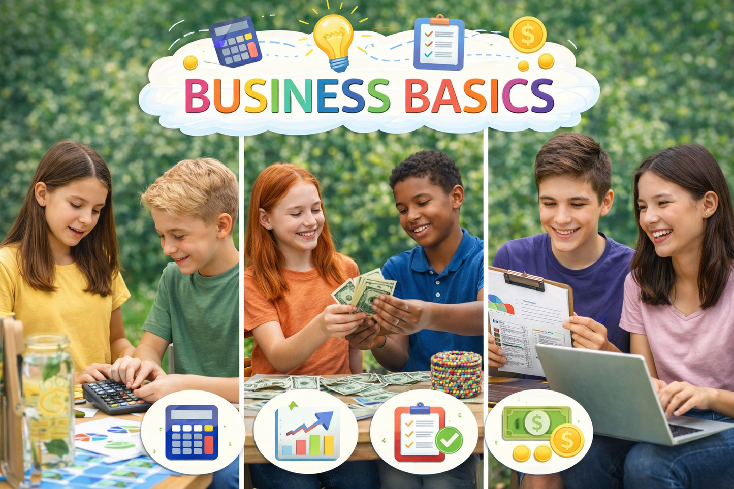 Business Basics for Future Innovators (Ages 7 to 16) - Certified Course