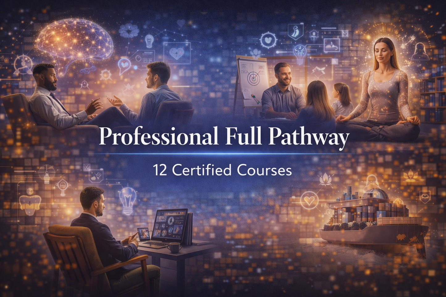 Human Psychology, Coaching & Personal Development Full Pathway - 12 Certified Courses