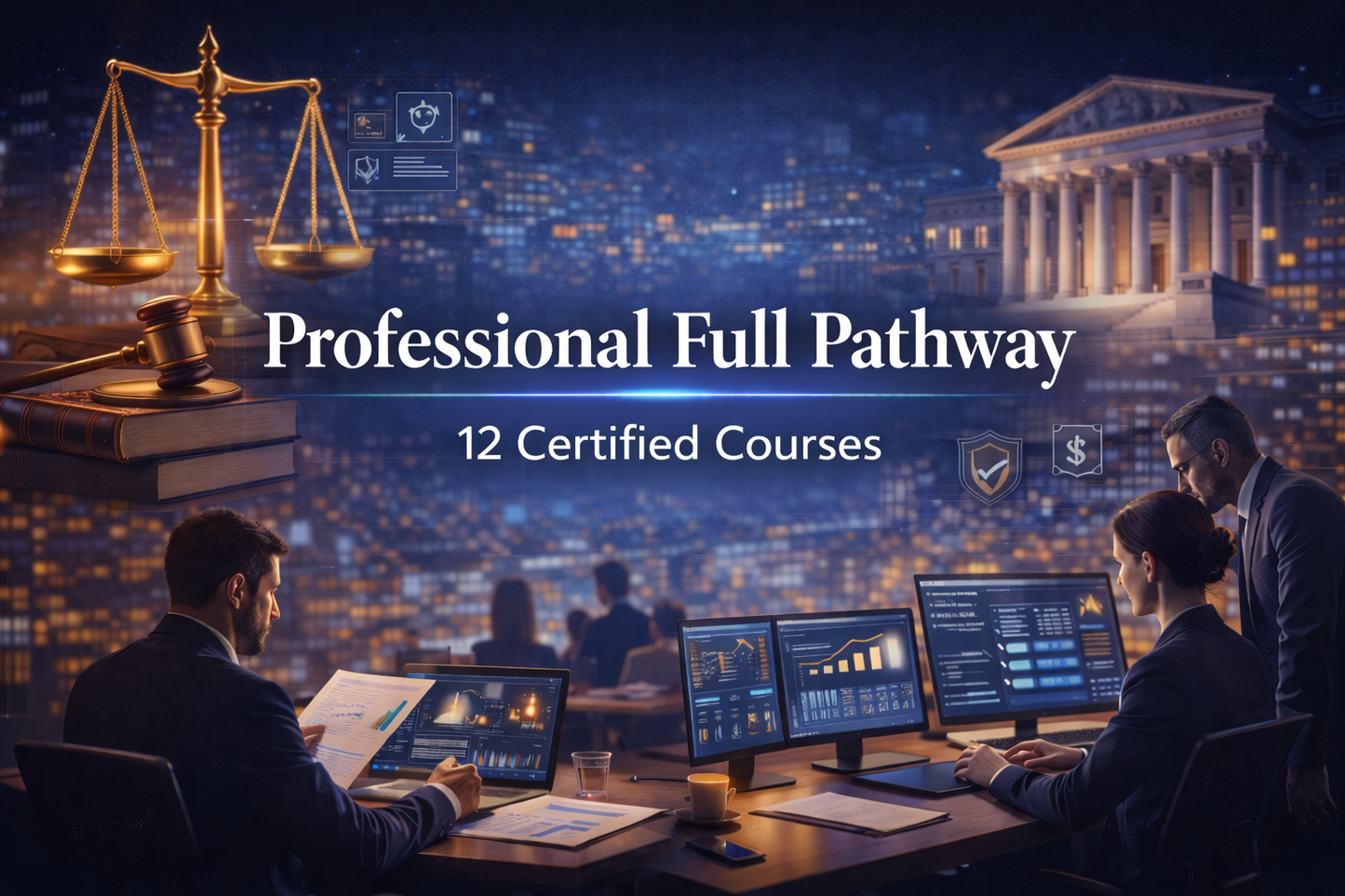 Law, Compliance & Governance Full Pathway - 12 Certified Courses