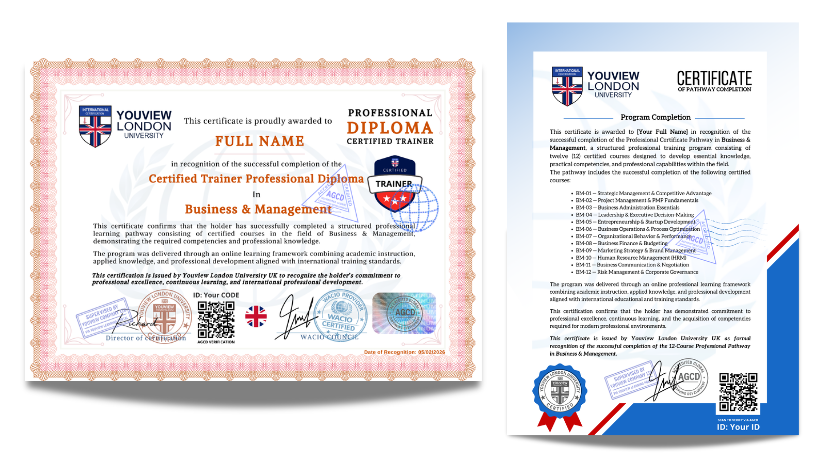 Business & Management Full Pathway - 12 Certified Courses