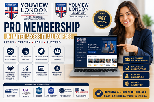Choose Your Membership Plan | Unlimited access to all Youview Courses & Certificates